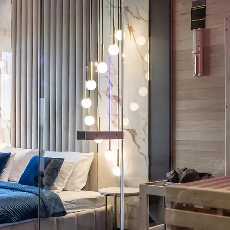 شقة Quorum Rent - Sauna&jacuzzi Or Sauna&terrace Centrum فروتسواف