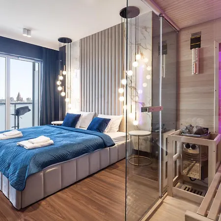 Lägenhet Quorum River Sauna&jacuzzi Or Sauna&terrace Centrum *