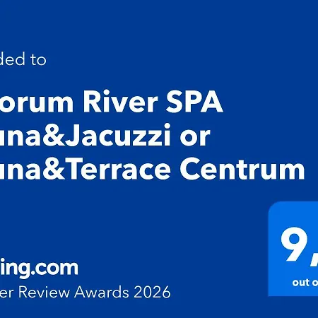 Quorum River Sauna&jacuzzi Or Sauna&terrace Centrum *