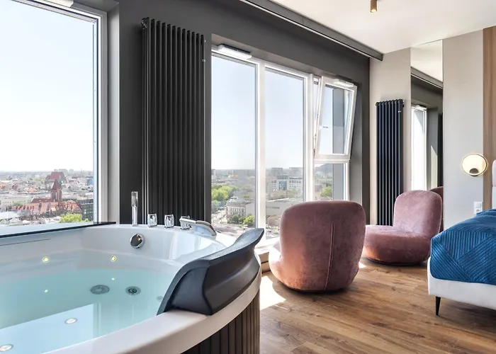 Quorum River Sauna&jacuzzi Or Sauna&terrace Centrum Appartamento Breslavia